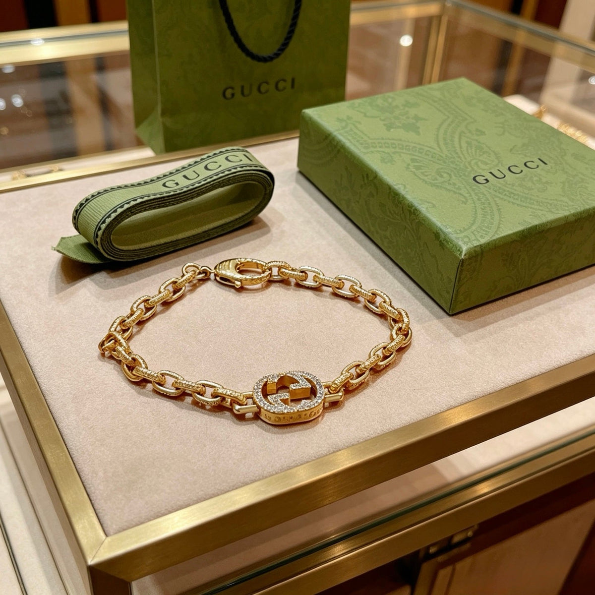 Martin Graham bracelet in polished metal-tone – main product view