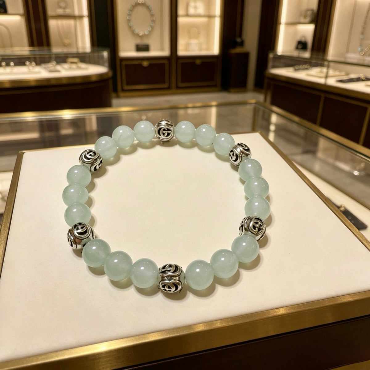 Martin Graham bracelet in polished metal-tone – main product view