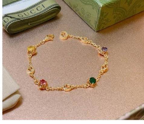 Martin Graham bracelet in polished metal-tone – main product view