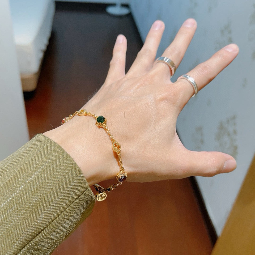 Martin Graham bracelet in polished metal-tone – main product view