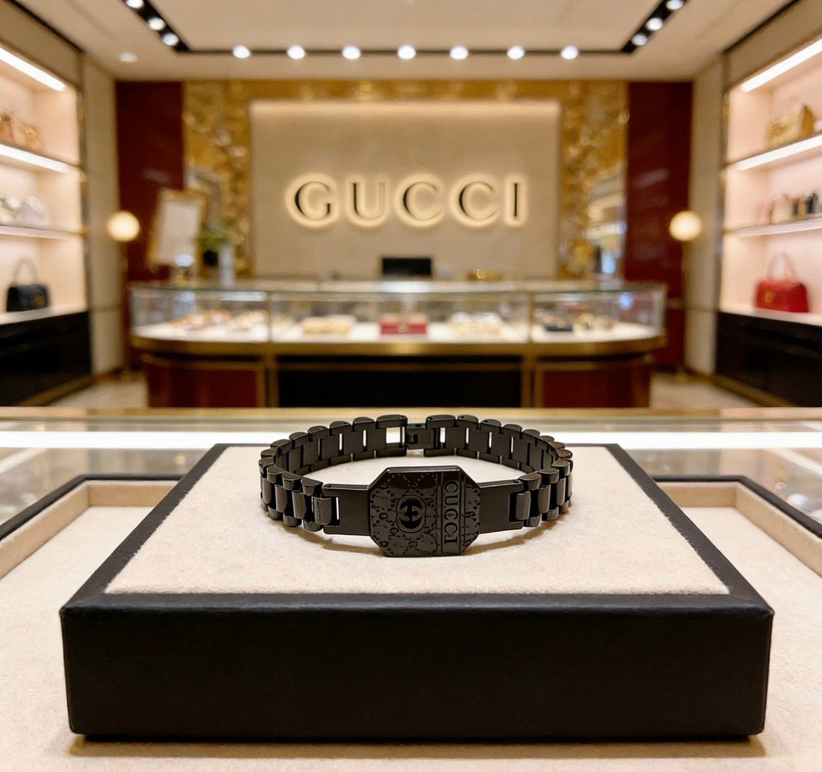 Martin Graham bracelet in polished metal-tone – main product view
