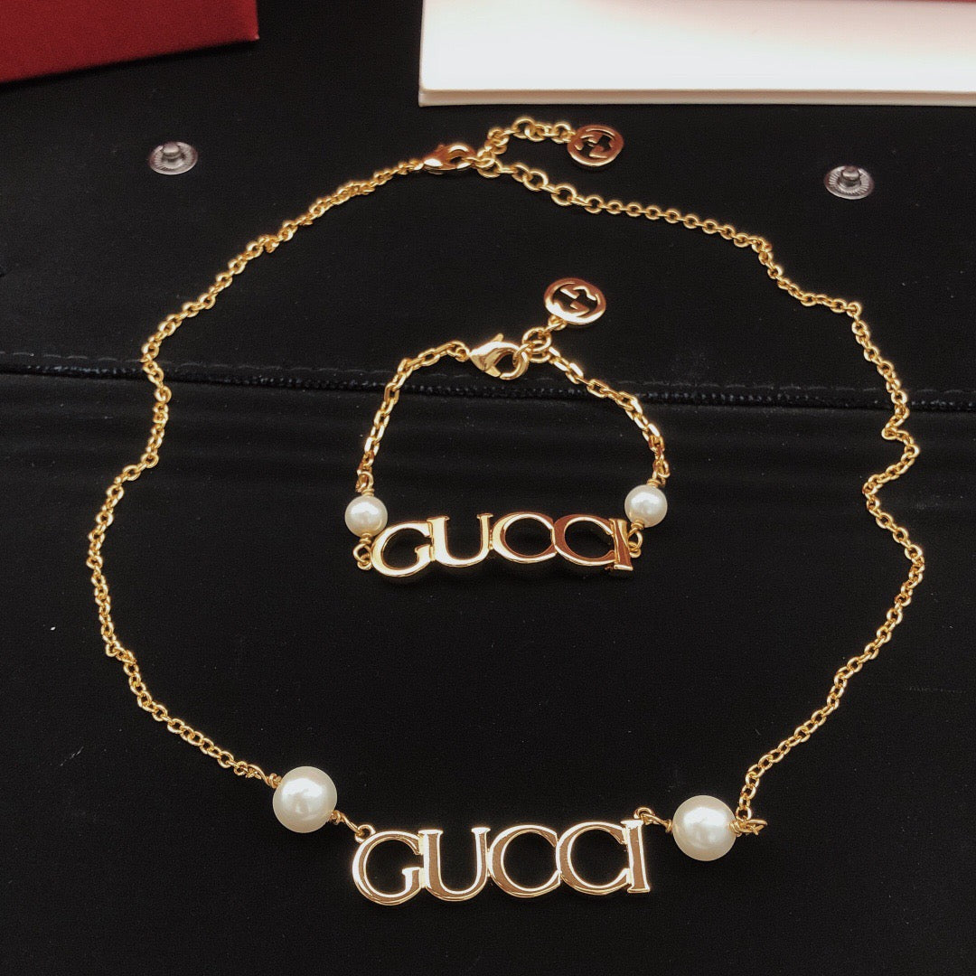 Martin Graham bracelet in polished metal-tone – styled product view