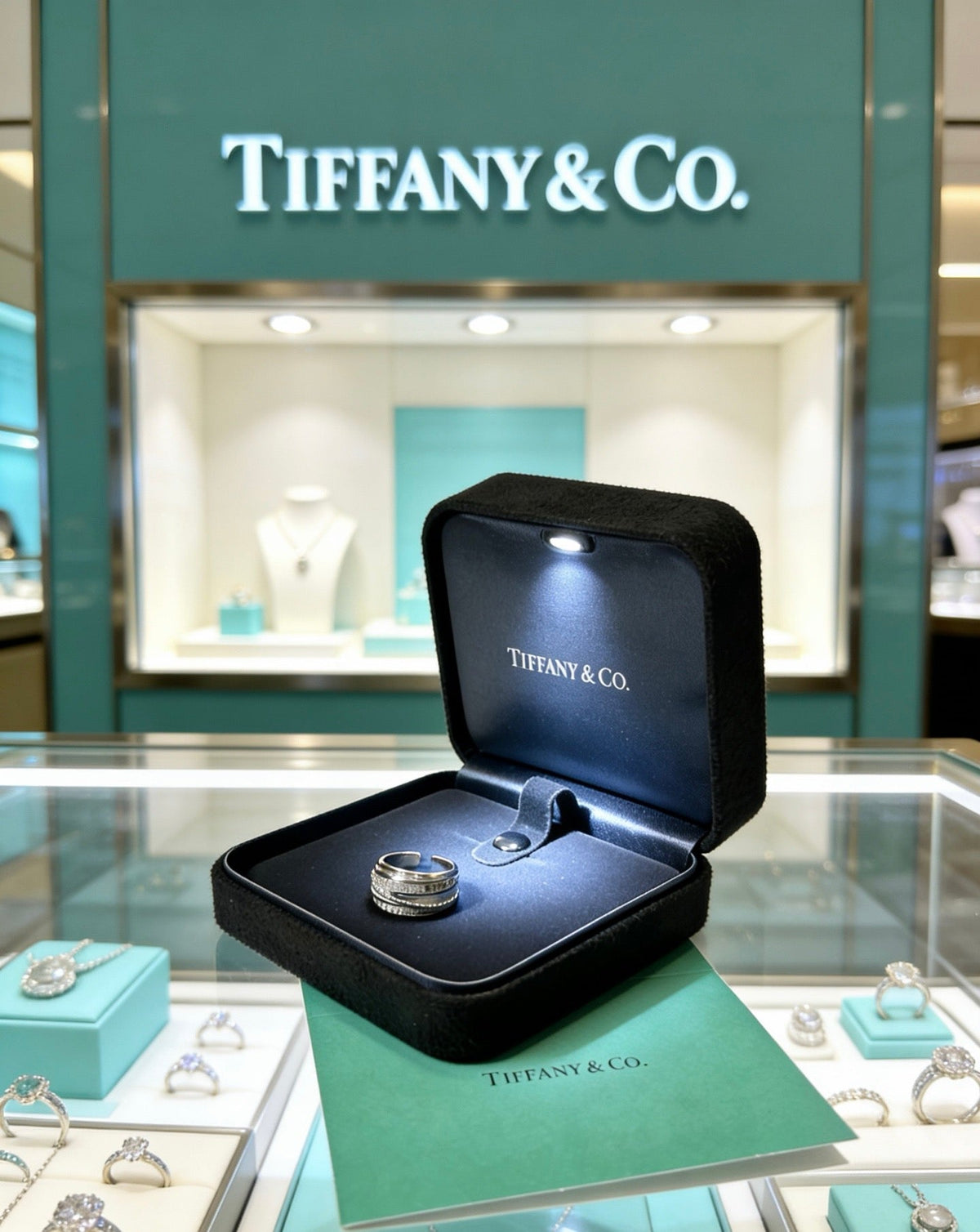 Martin Graham ring in polished metal-tone – side detail