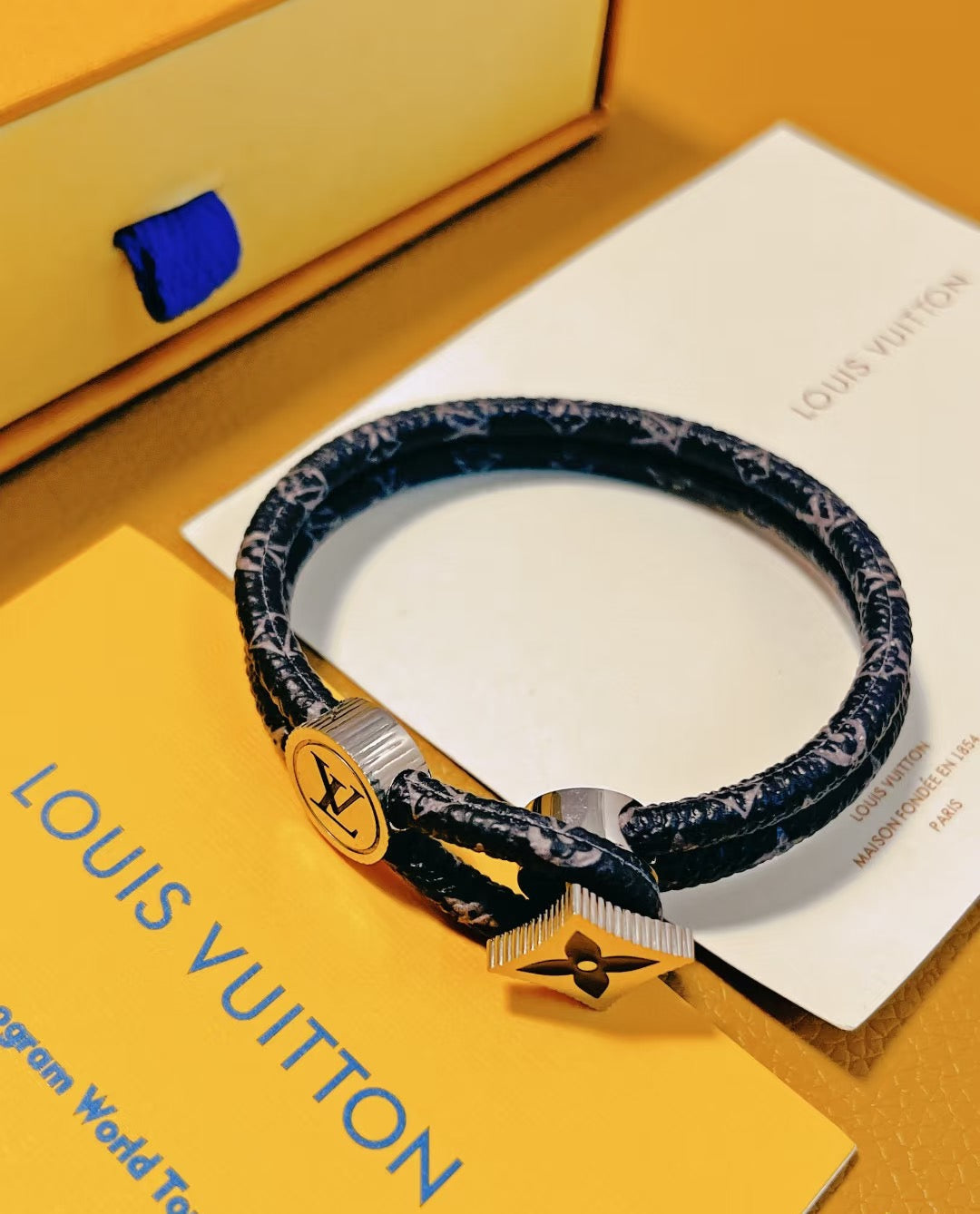 Martin Graham bangle in polished metal-tone – main product view