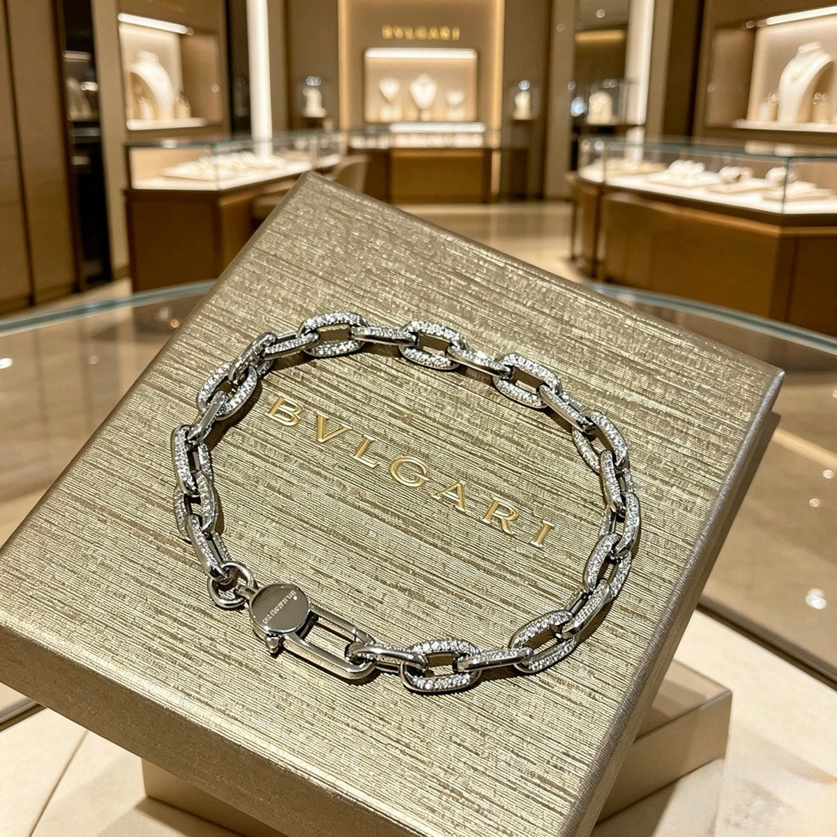 Martin Graham ring in polished metal-tone – close-up detail
