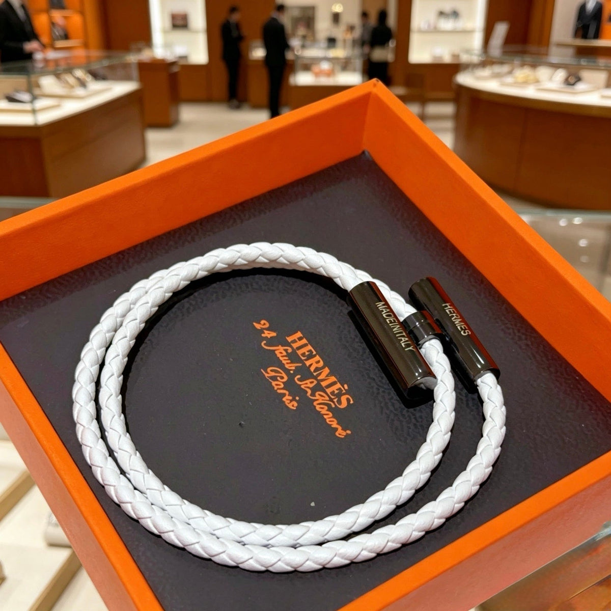 Martin Graham bracelet in polished metal-tone – main product view