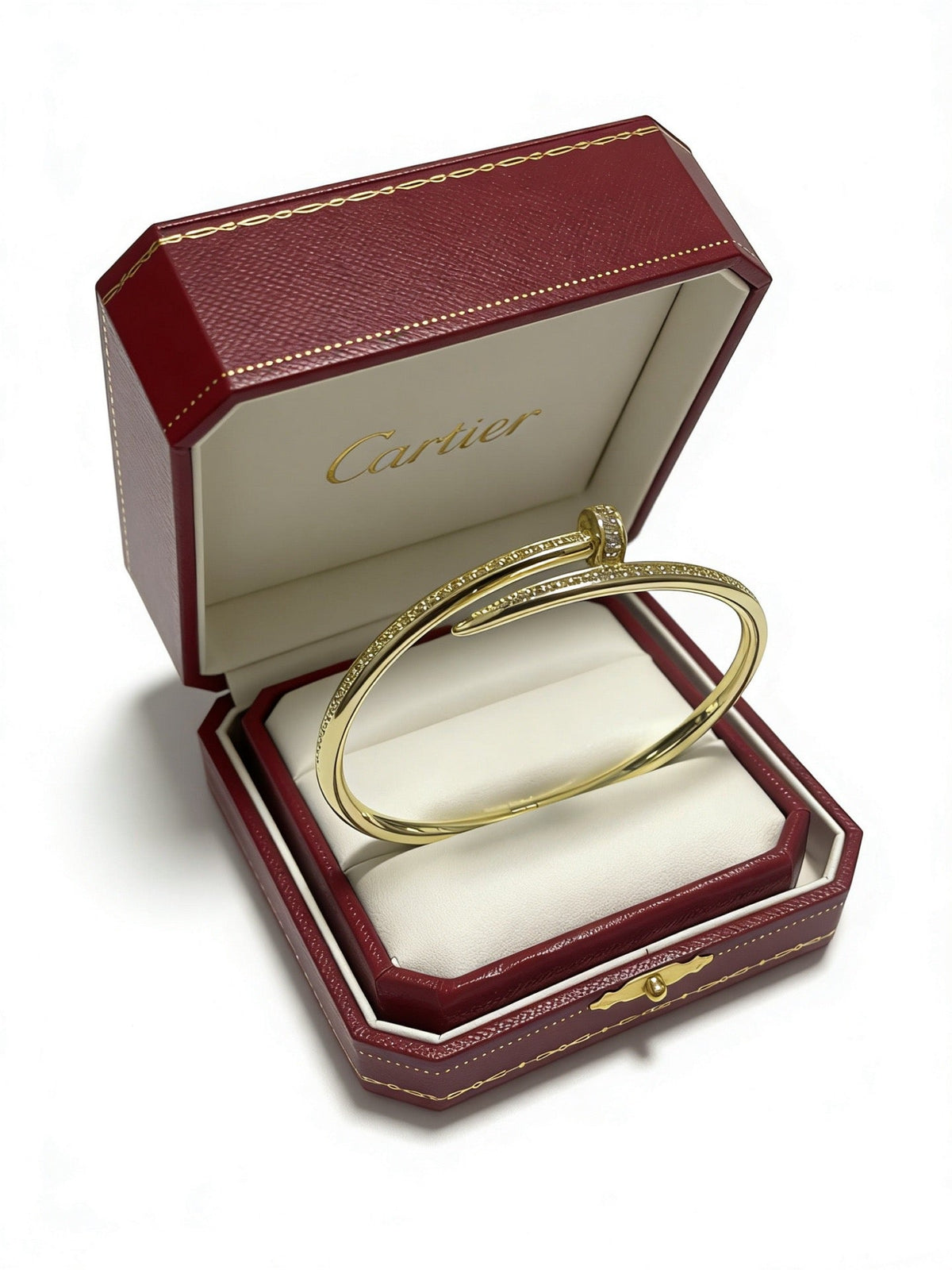 Martin Graham bracelet in polished metal-tone