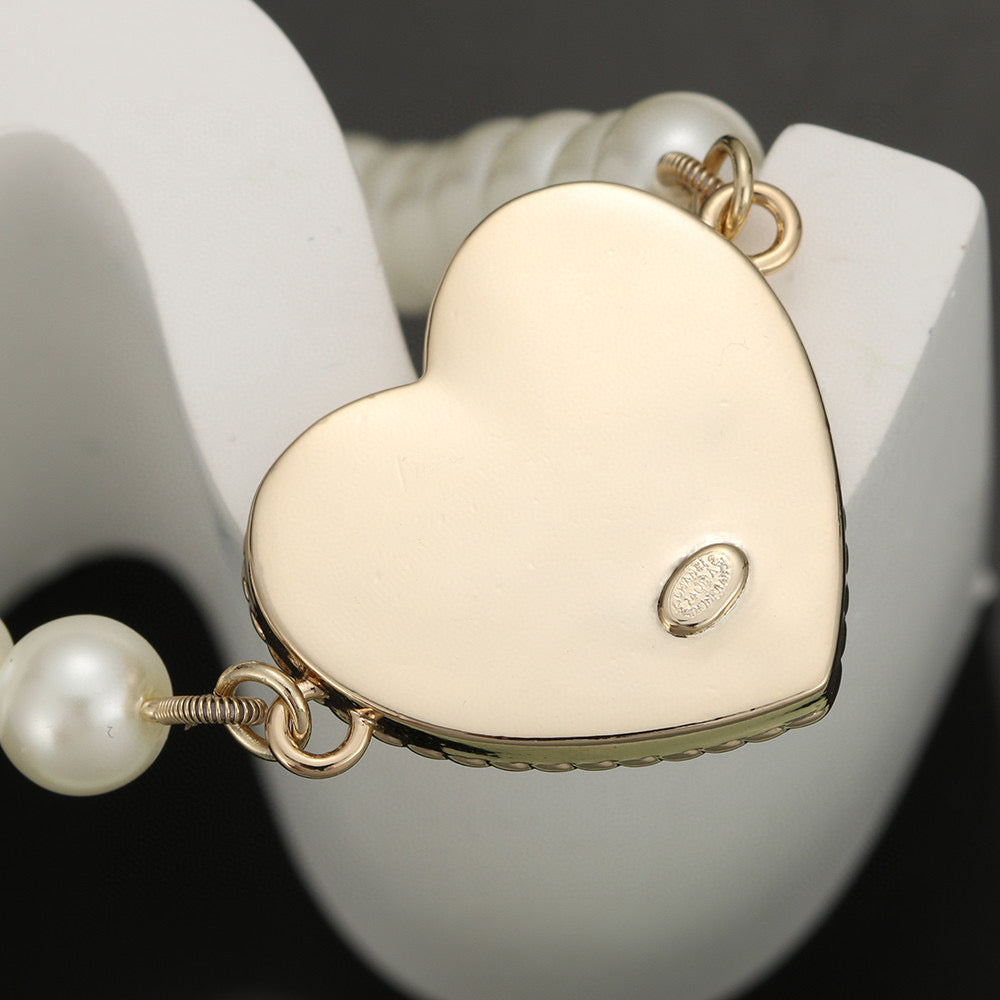 Martin Graham bracelet in polished metal-tone – side detail