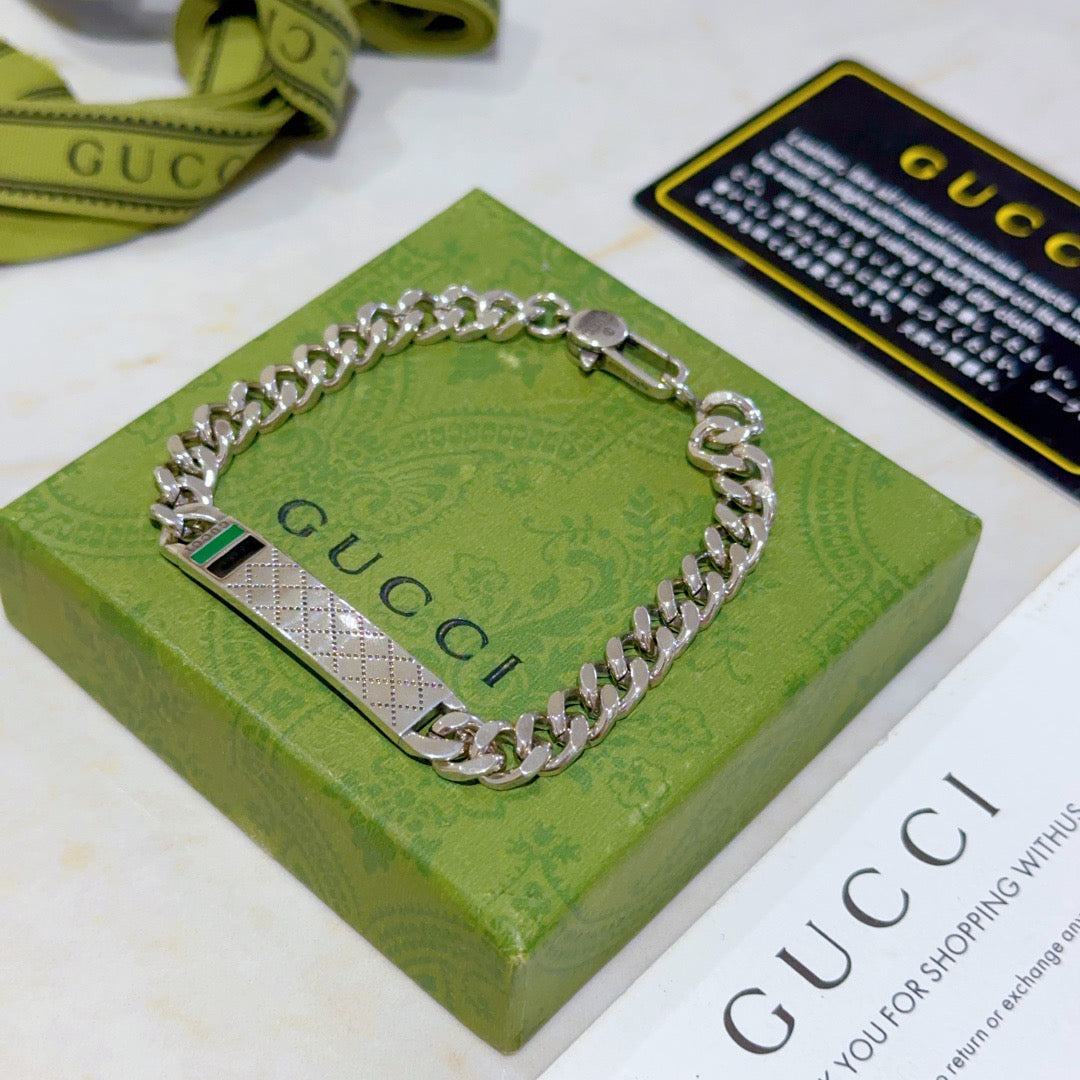 Martin Graham bracelet in polished metal-tone – main product view