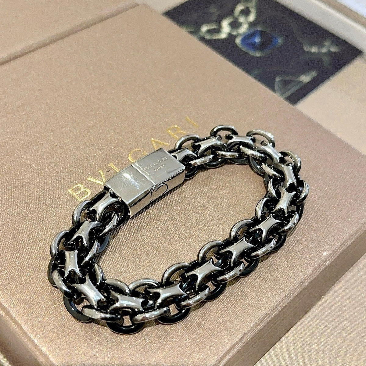 Martin Graham ring in polished metal-tone – front product view