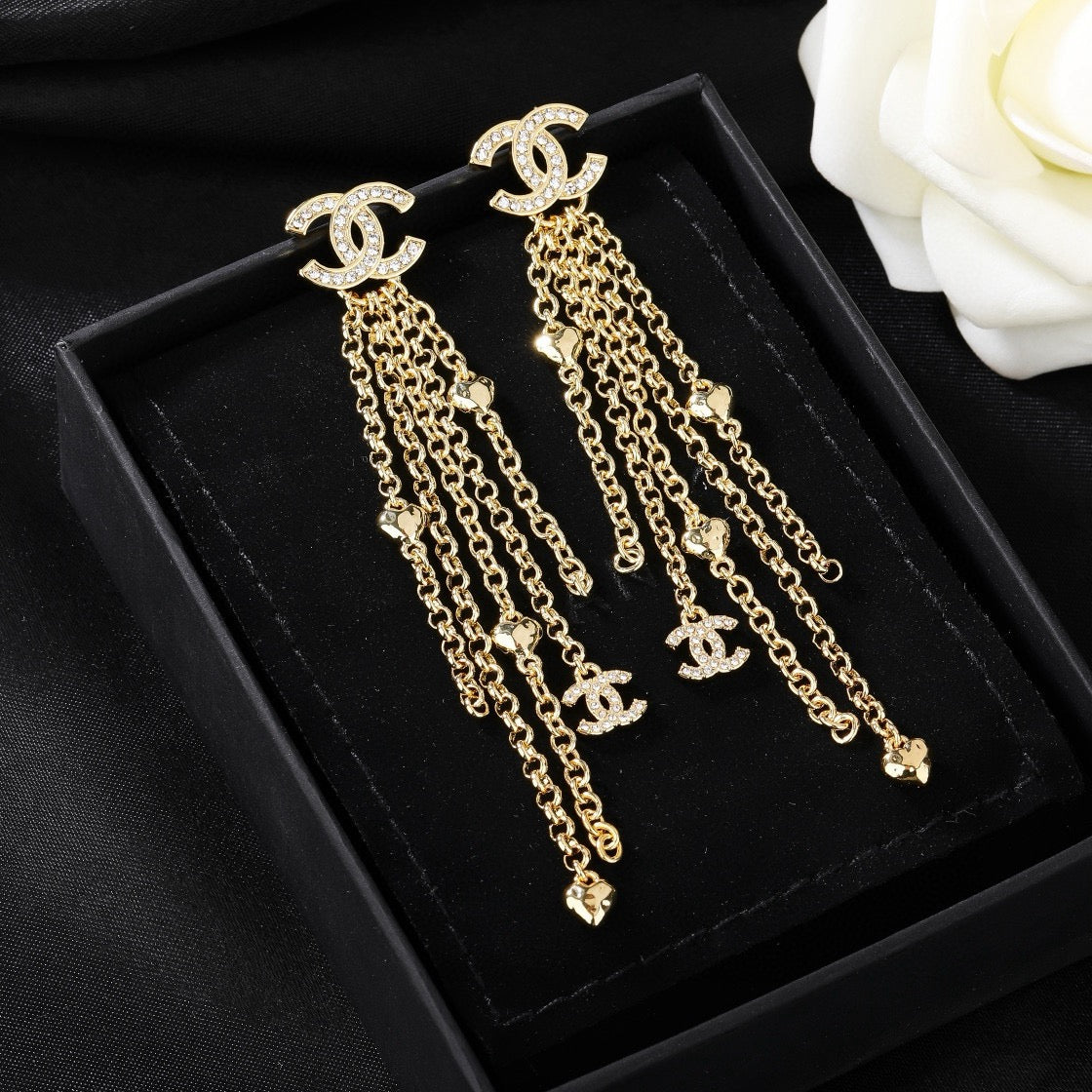 Martin Graham earrings in polished metal-tone – main product view
