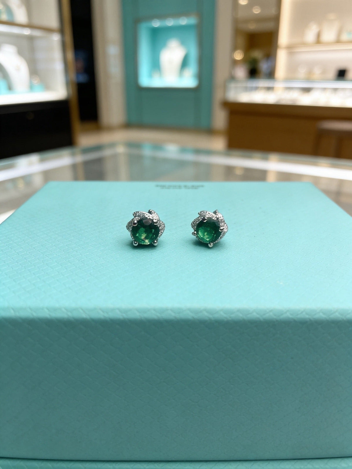 Martin Graham earrings in polished metal-tone – front product view