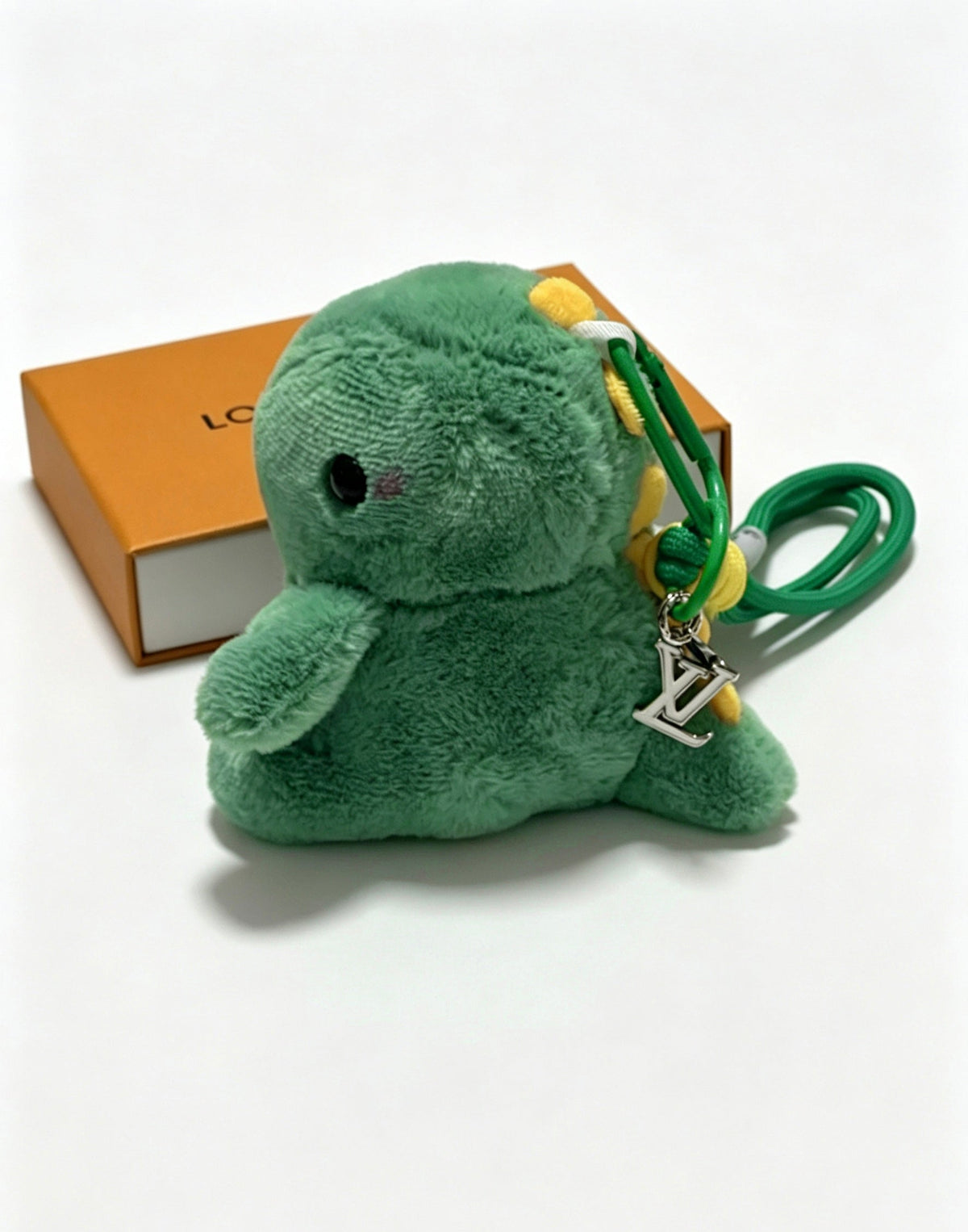 Martin Graham keychain in polished metal-tone – front product view