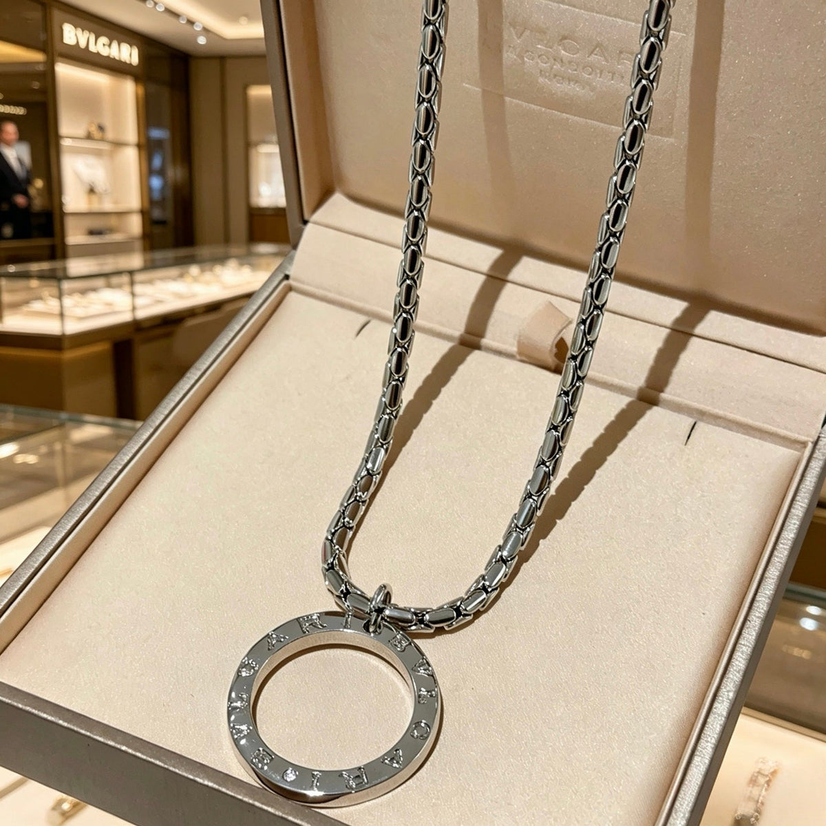 Martin Graham ring in polished metal-tone – main product view