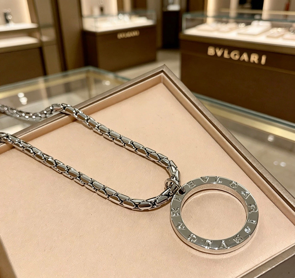 Martin Graham ring in polished metal-tone – front product view