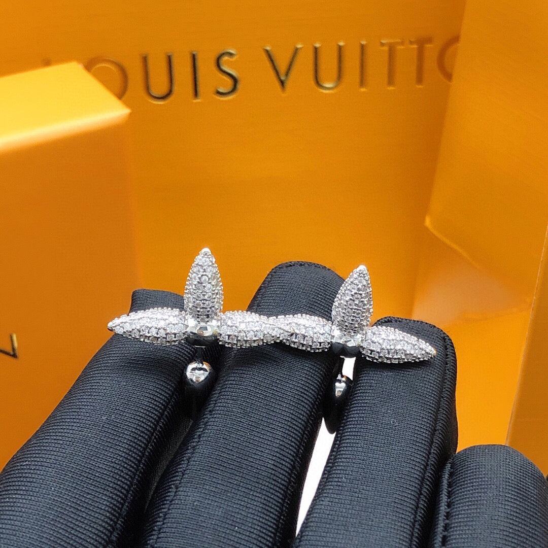 Martin Graham stud earrings in polished metal-tone – main product view