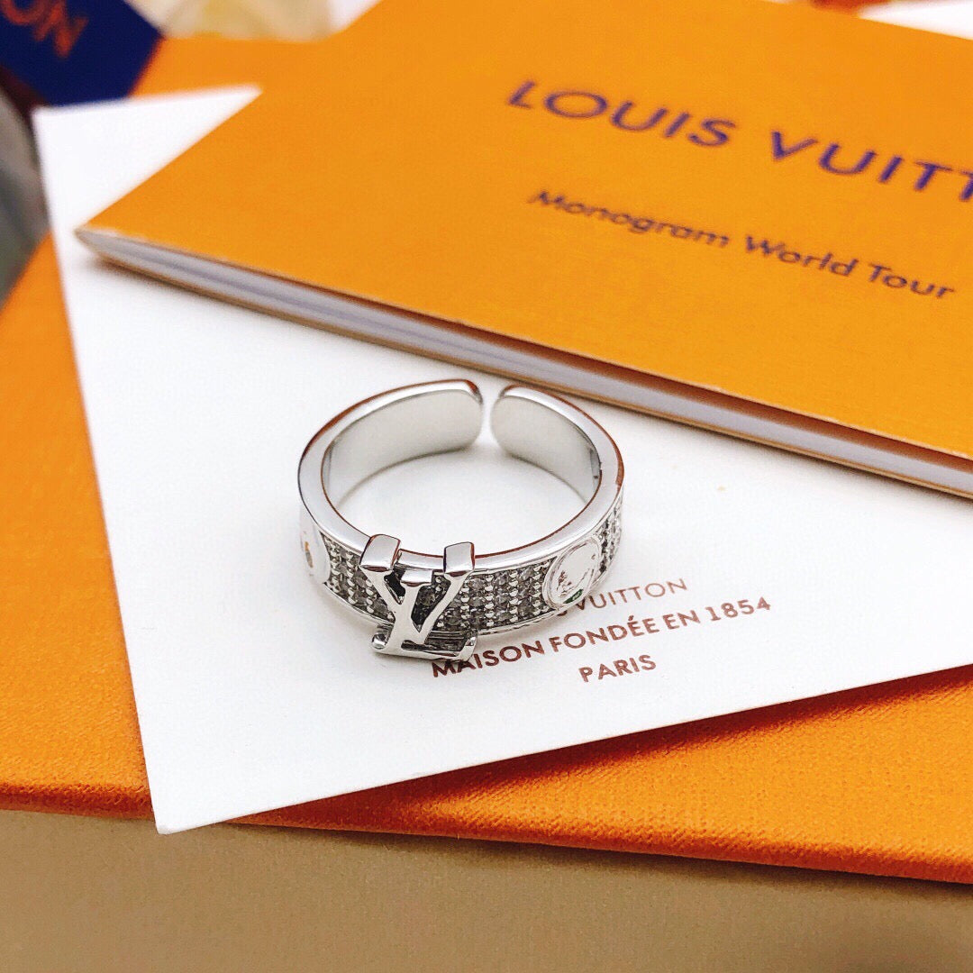 Martin Graham ring in polished metal-tone – front product view