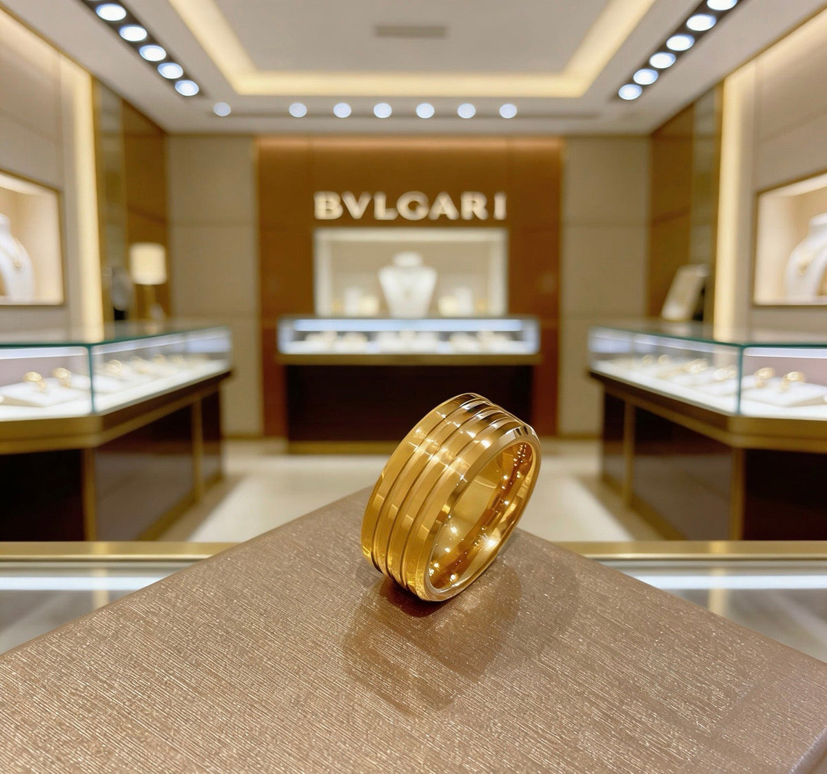 Martin Graham ring in polished metal-tone – main product view