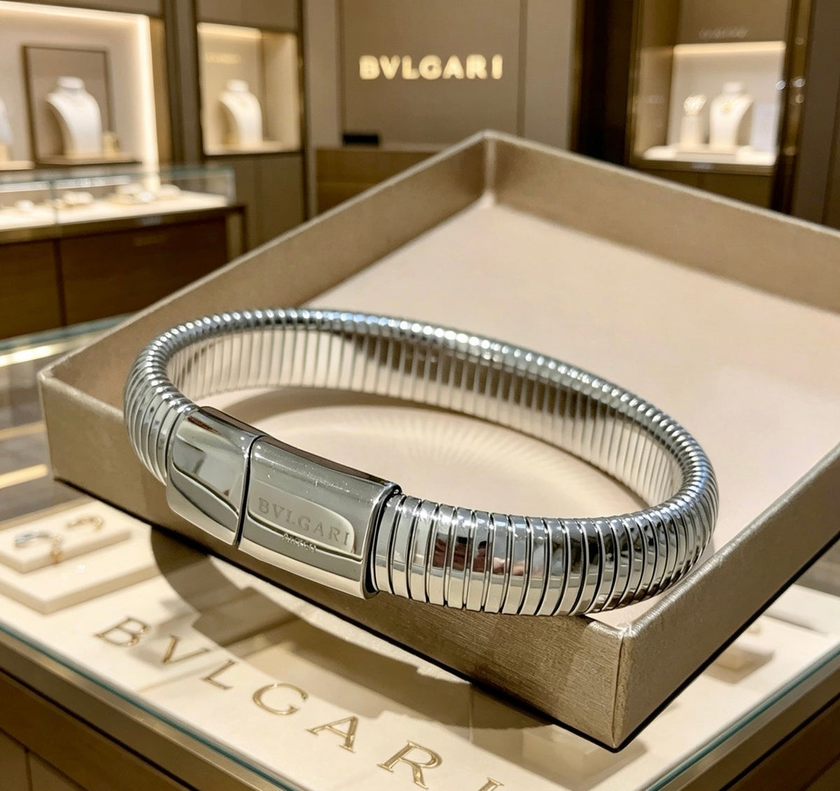 Martin Graham ring in polished metal-tone – front product view
