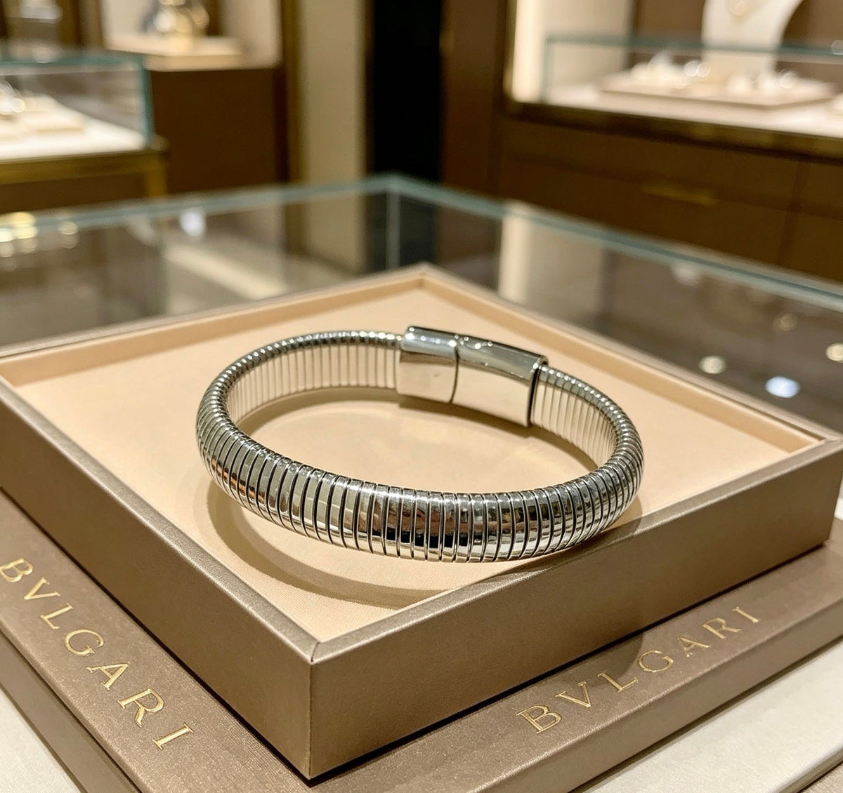 Martin Graham ring in polished metal-tone – front product view