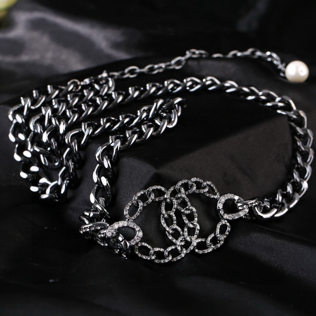 Martin Graham jewelry accessory in polished metal-tone – front product view