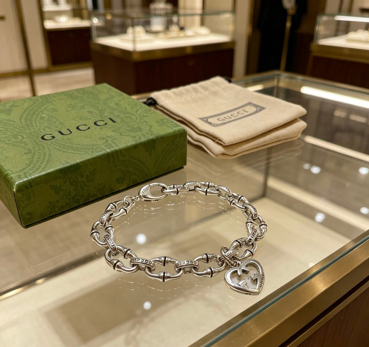 Martin Graham bracelet in polished metal-tone – main product view