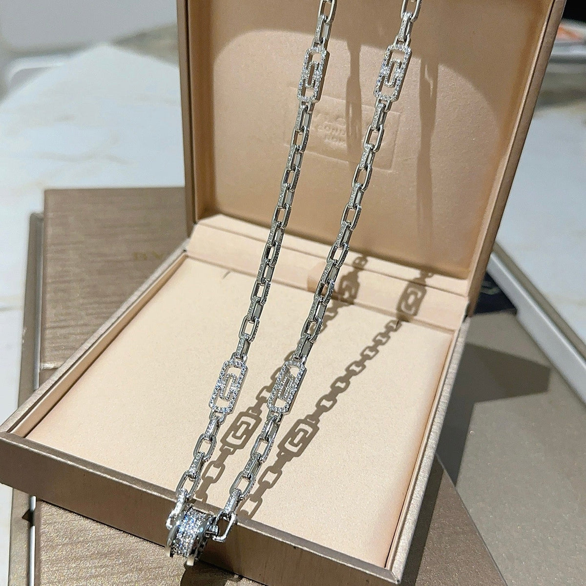 Martin Graham ring in polished metal-tone – front product view