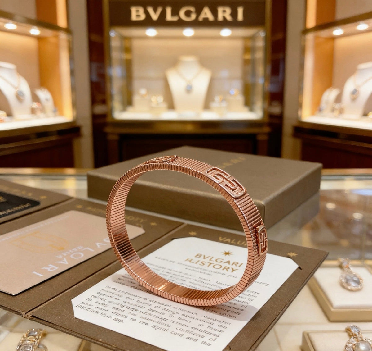Martin Graham bangle in polished metal-tone – front product view