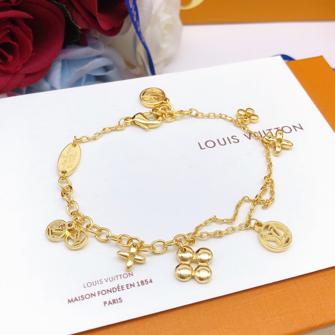 Martin Graham bracelet in polished metal-tone – main product view