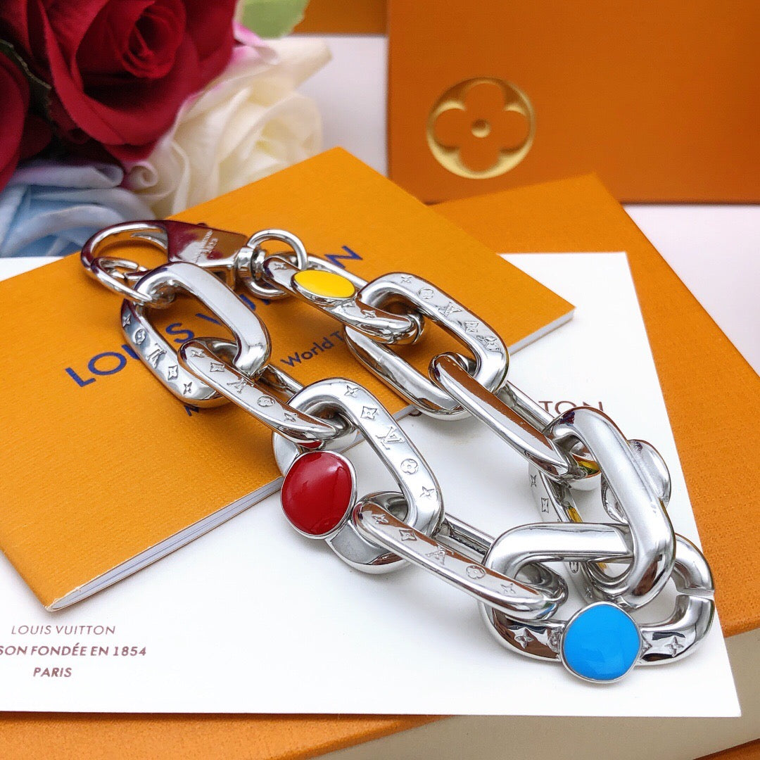 Martin Graham fashion accessory in polished metal-tone – front product view