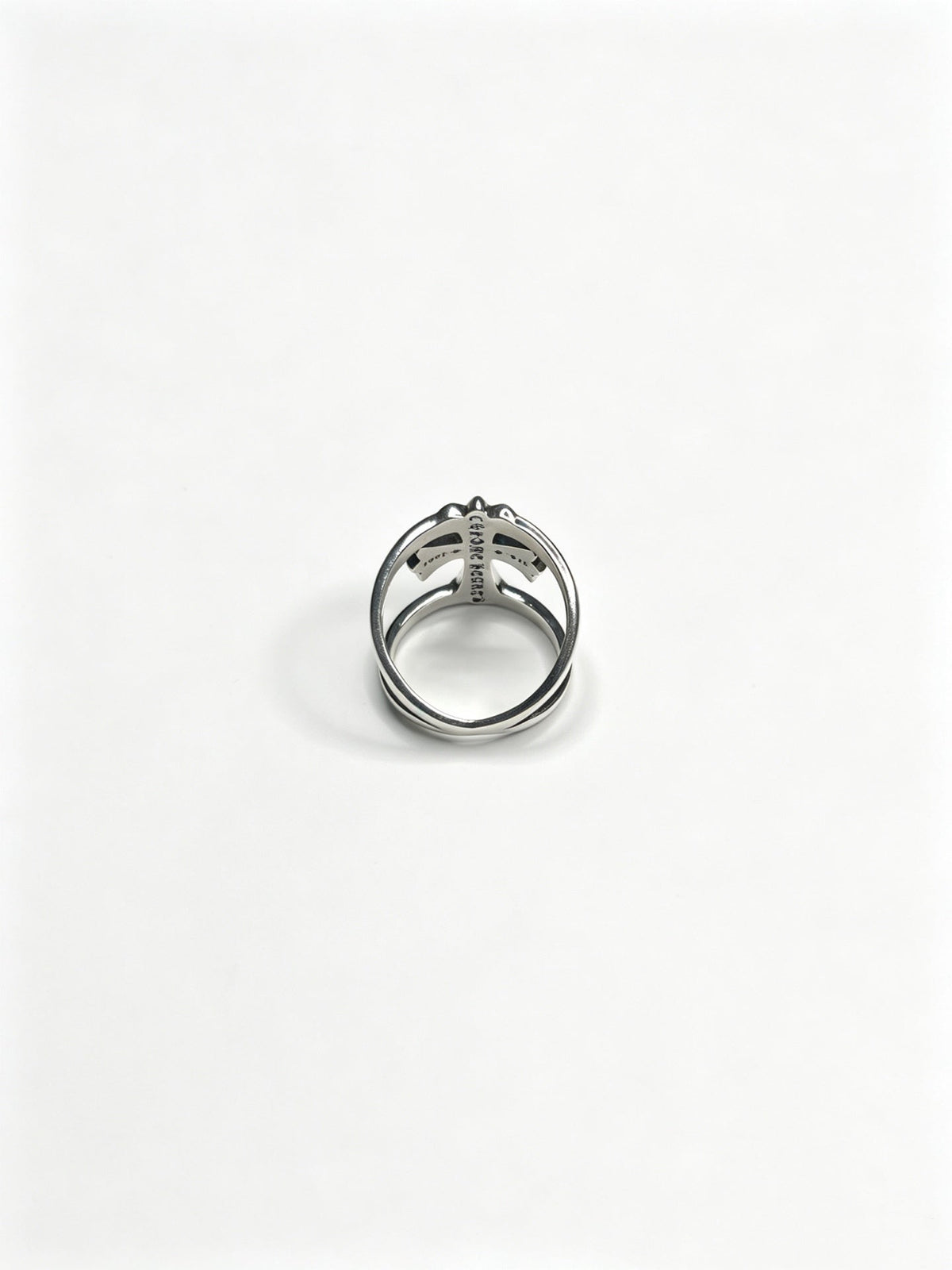 Martin Graham ring in polished metal-tone – main product view