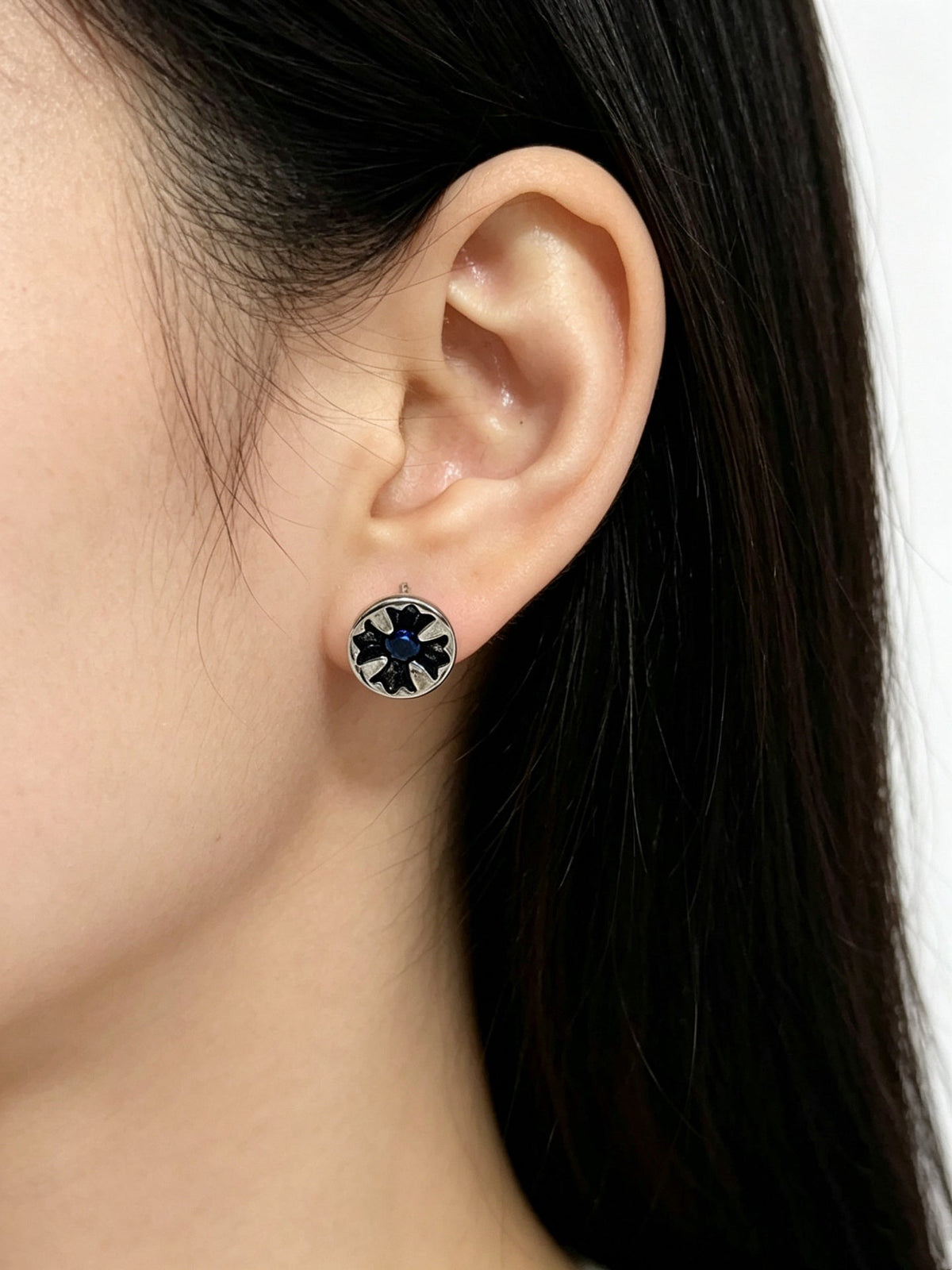 Martin Graham earrings in polished metal-tone – main product view