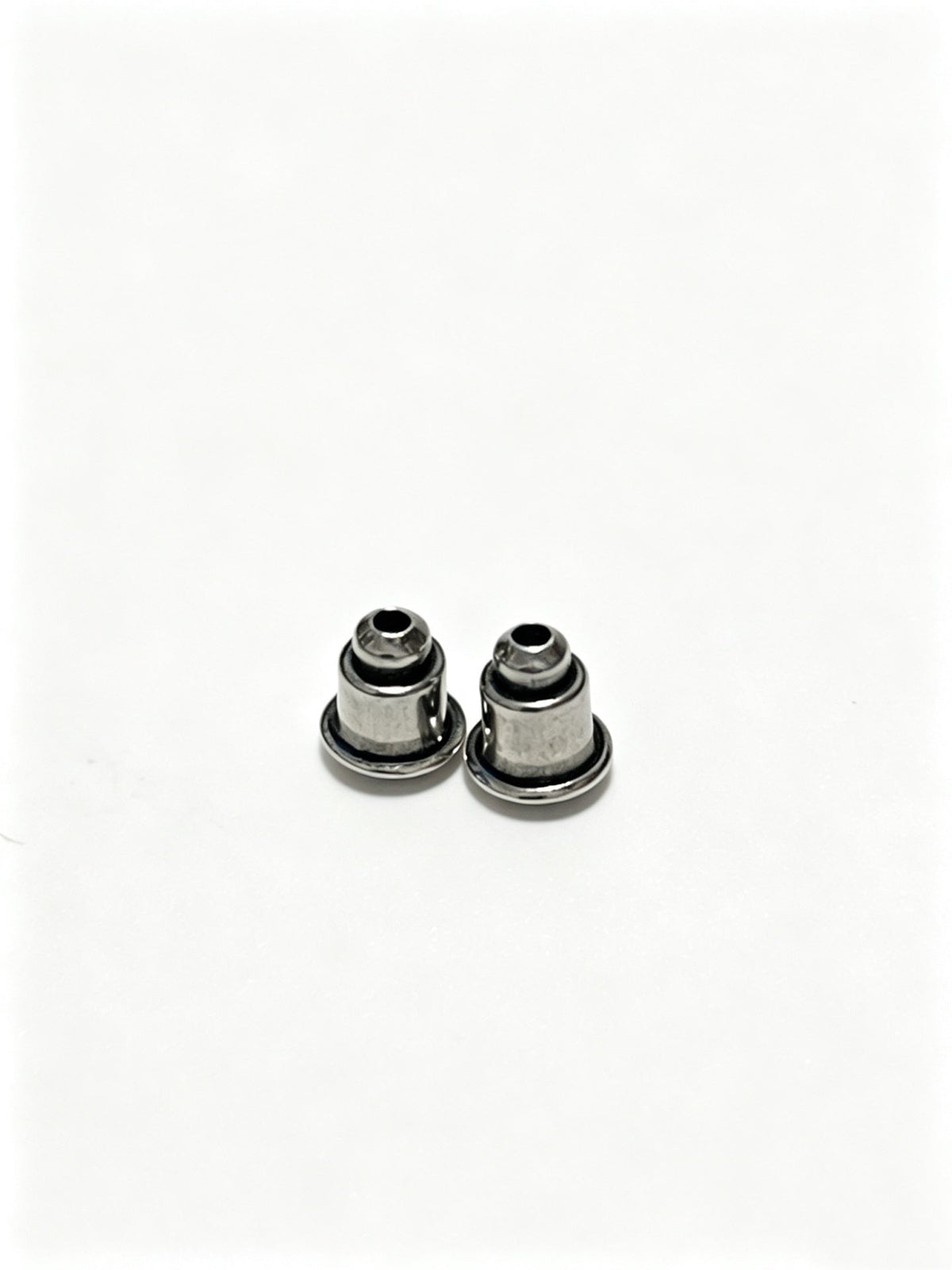 Martin Graham earrings in polished metal-tone – styled product view
