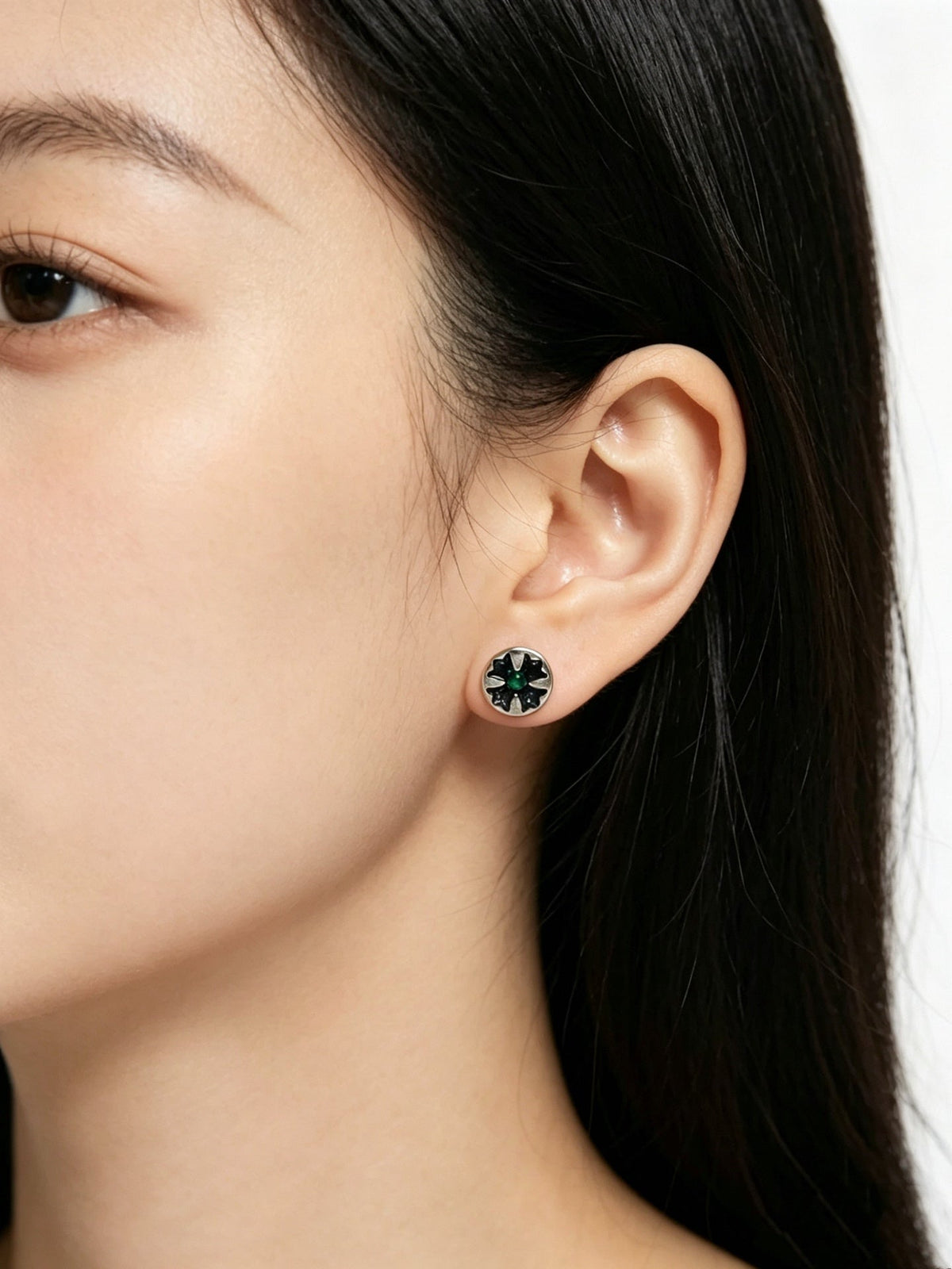 Martin Graham earrings in polished metal-tone – main product view