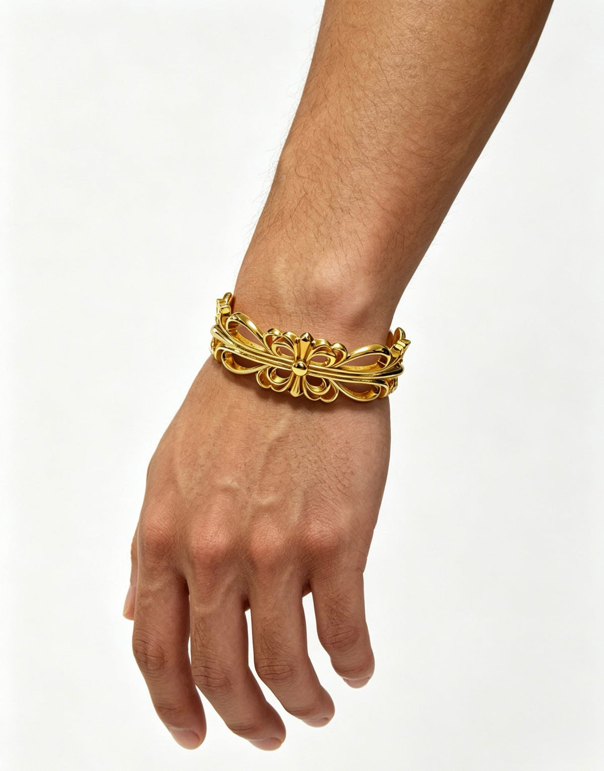 Martin Graham bracelet in polished metal-tone – main product view