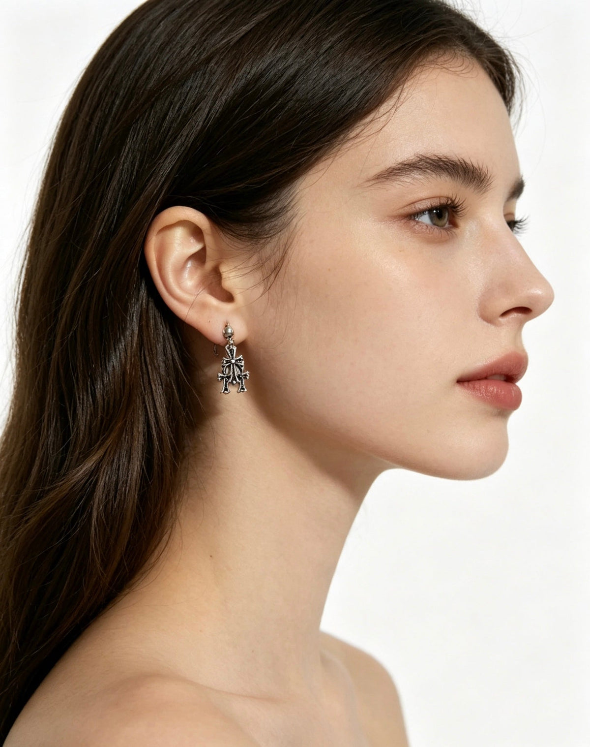 Martin Graham earrings in polished metal-tone – main product view