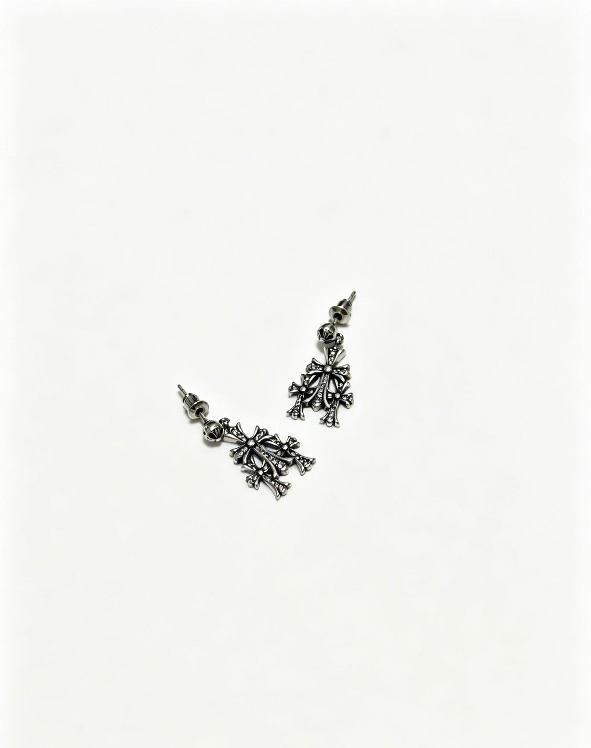 Martin Graham earrings in polished metal-tone – main product view