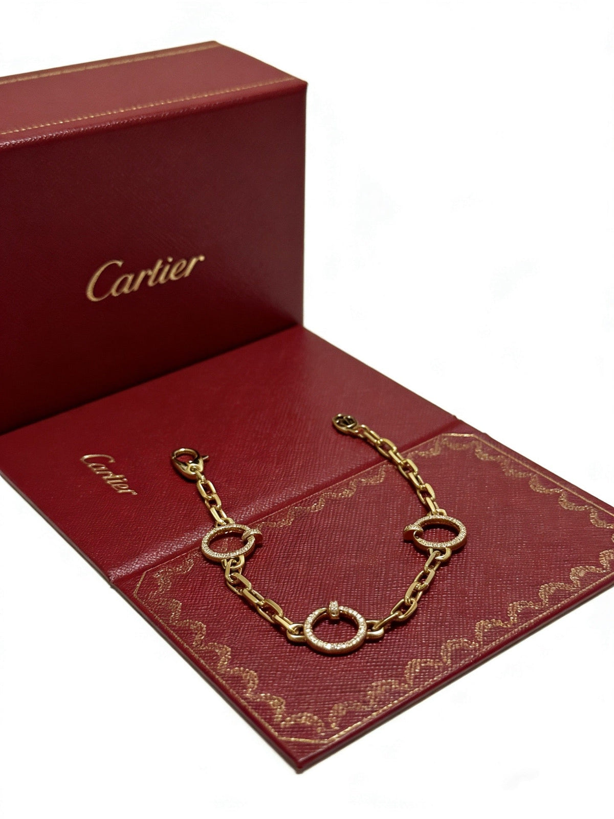 Martin Graham bracelet in polished metal-tone – main product view