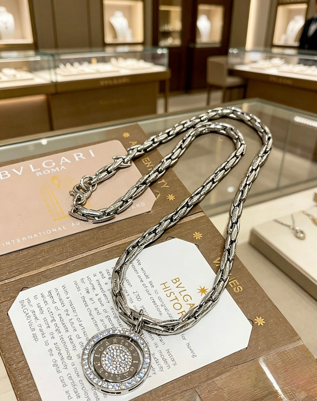 Martin Graham ring in polished metal-tone – styled product view
