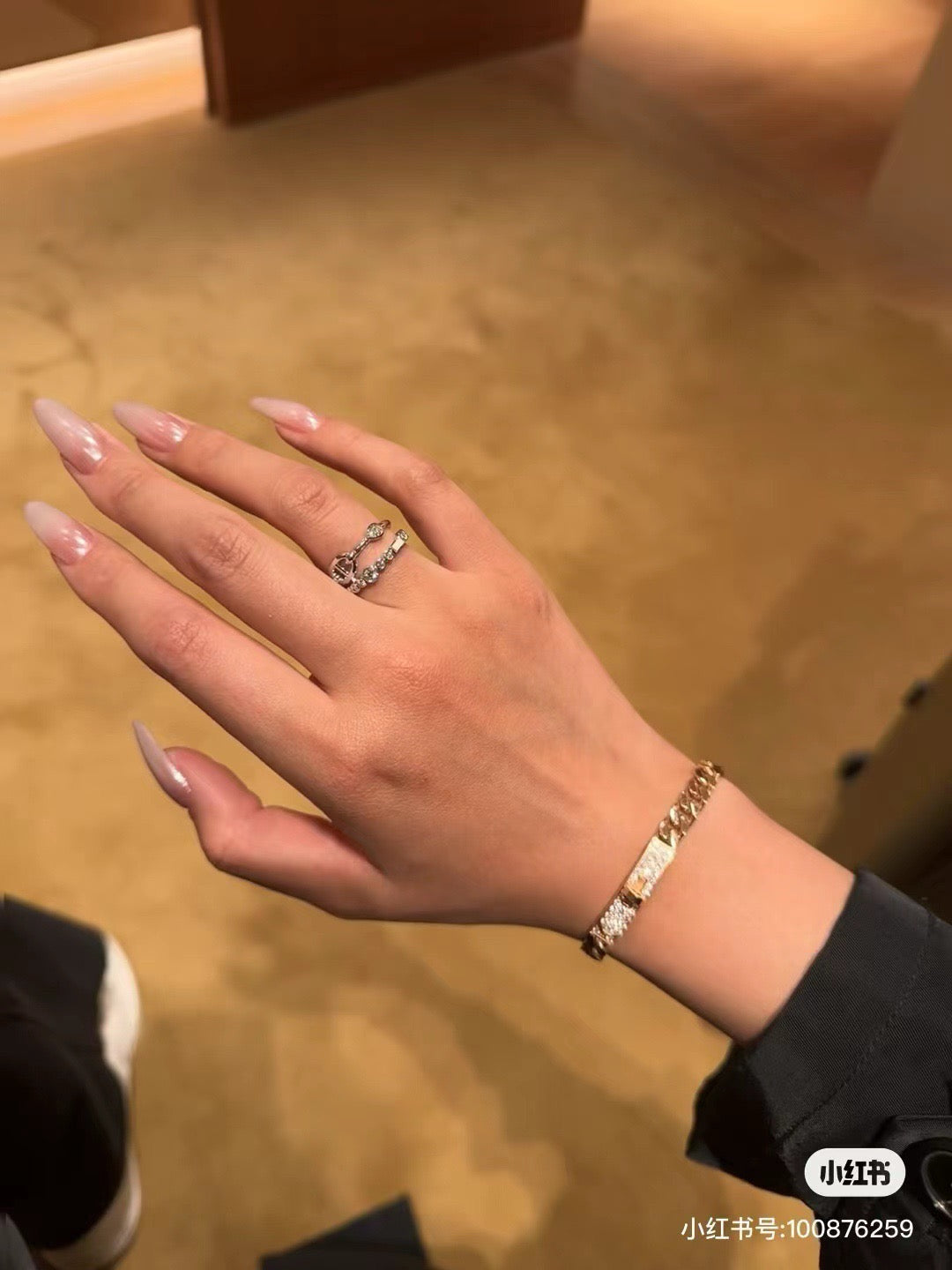 Martin Graham ring in polished metal-tone – front product view