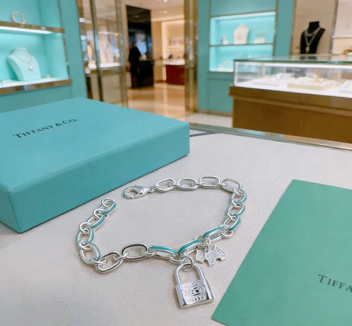 Martin Graham bracelet in polished metal-tone – main product view
