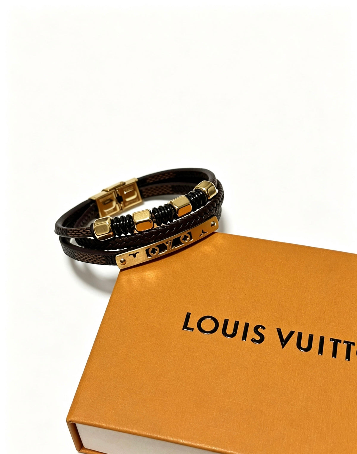Martin Graham bangle in polished metal-tone – main product view