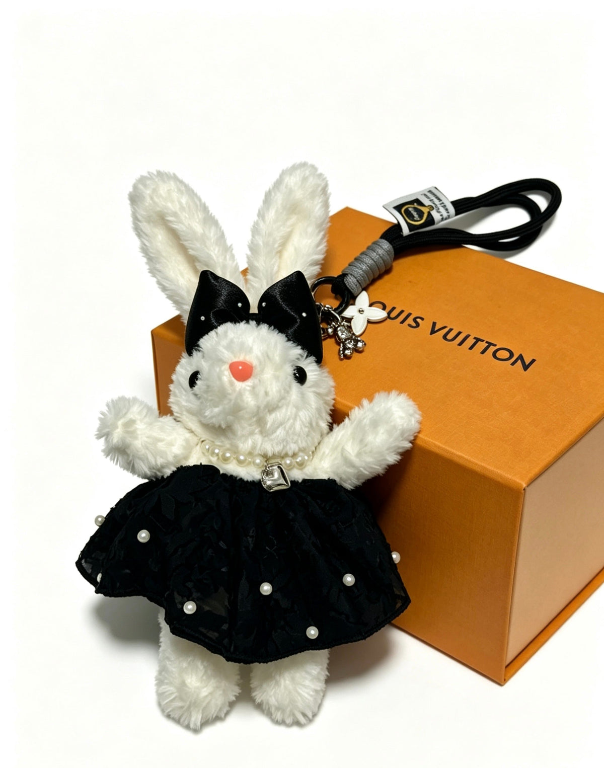 Martin Graham keychain in polished metal-tone – front product view