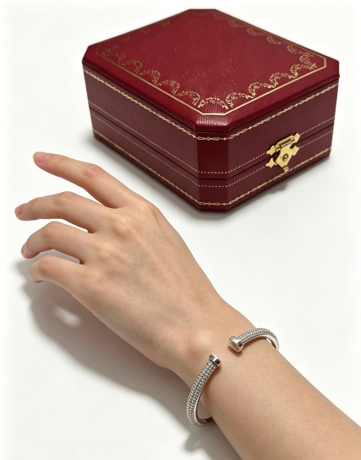 Martin Graham bracelet in polished metal-tone – main product view