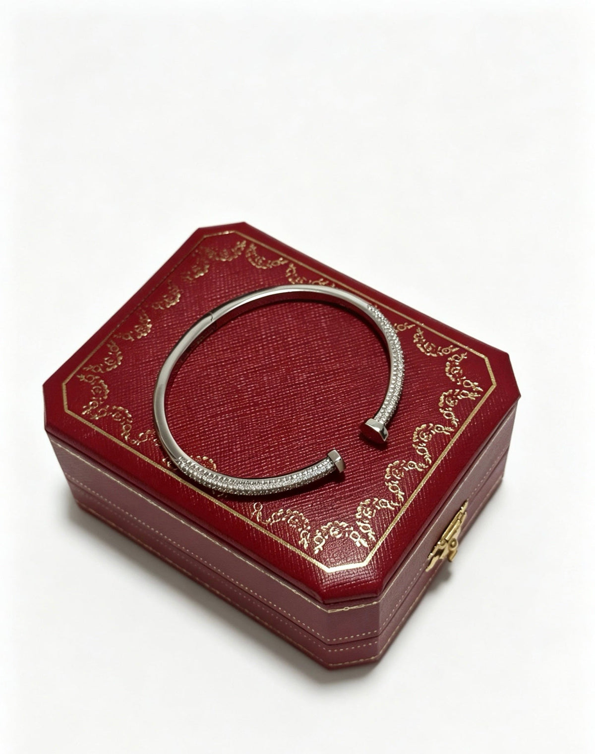 Martin Graham bracelet in polished metal-tone – front view