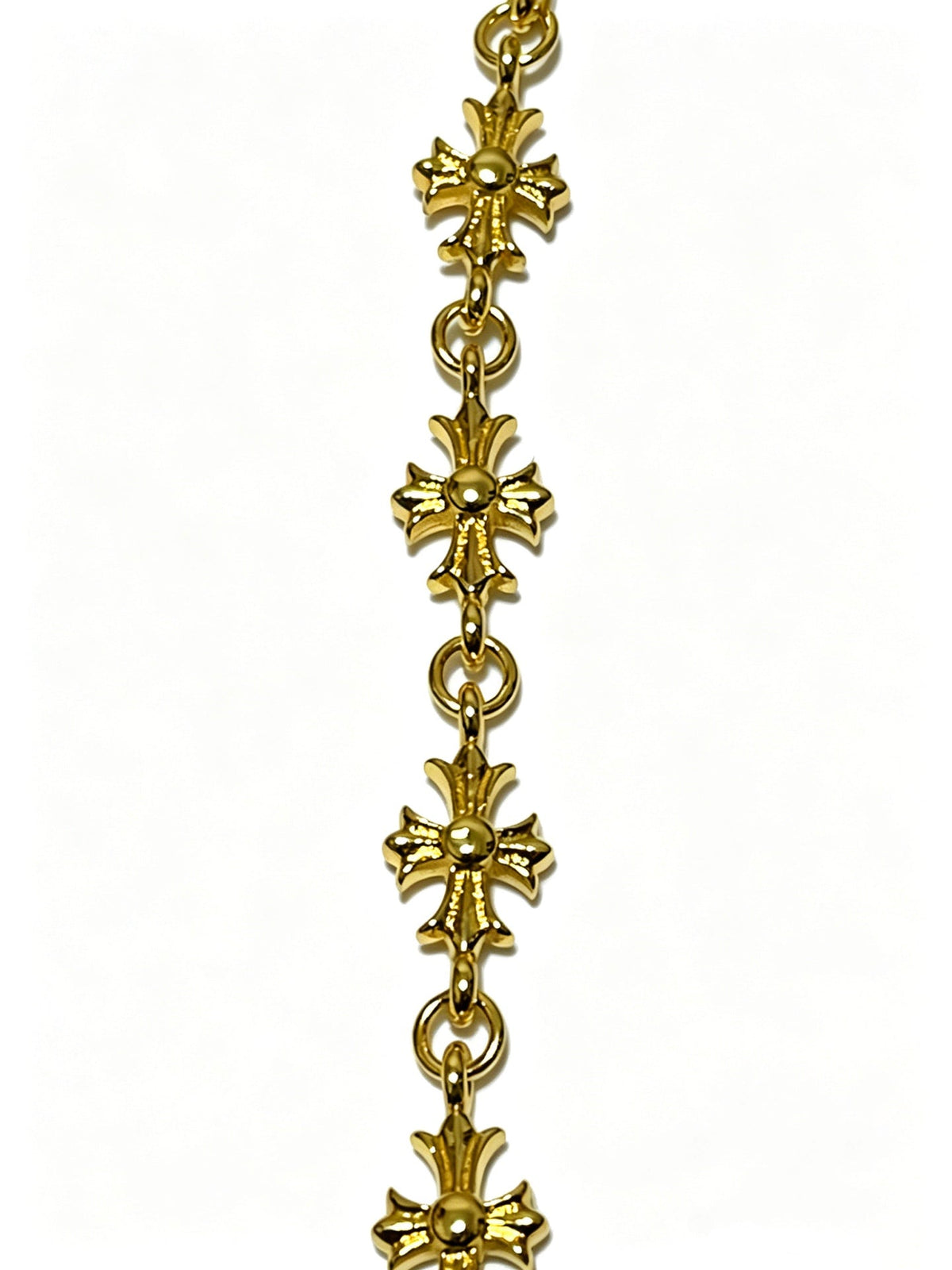 Martin Graham bracelet in polished metal-tone – close-up detail