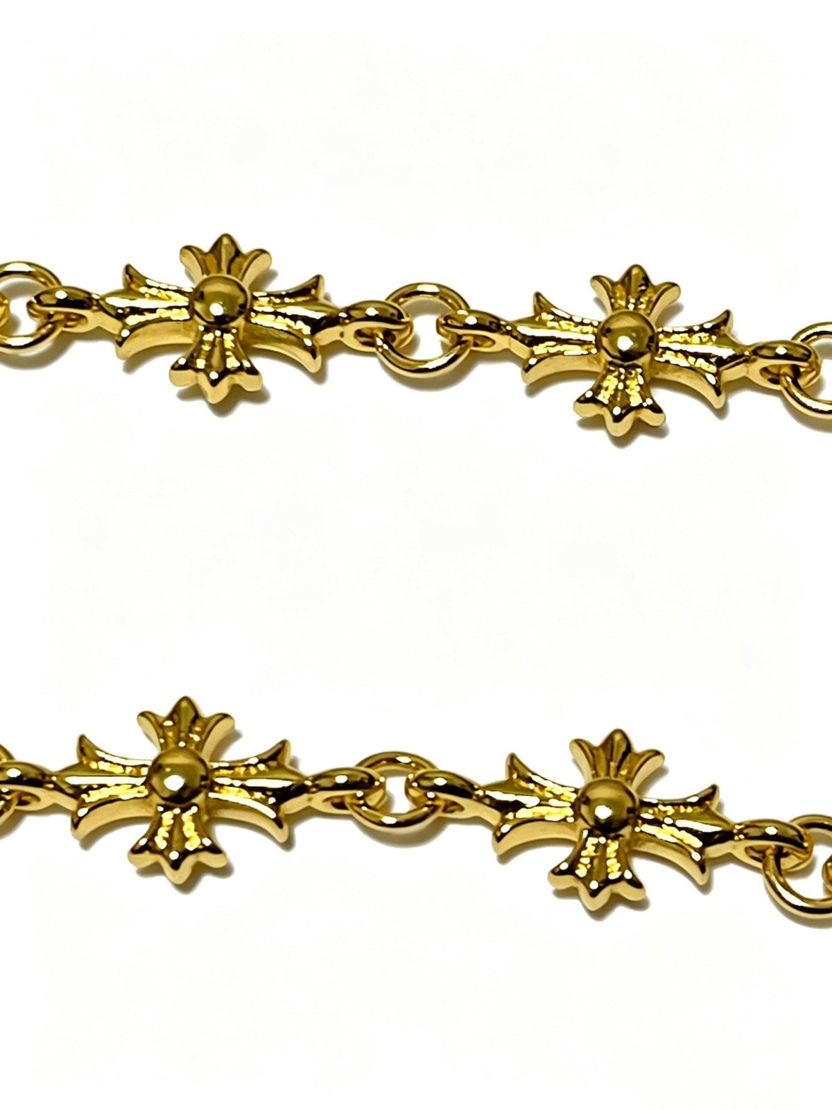 Martin Graham bracelet in polished metal-tone – side detail