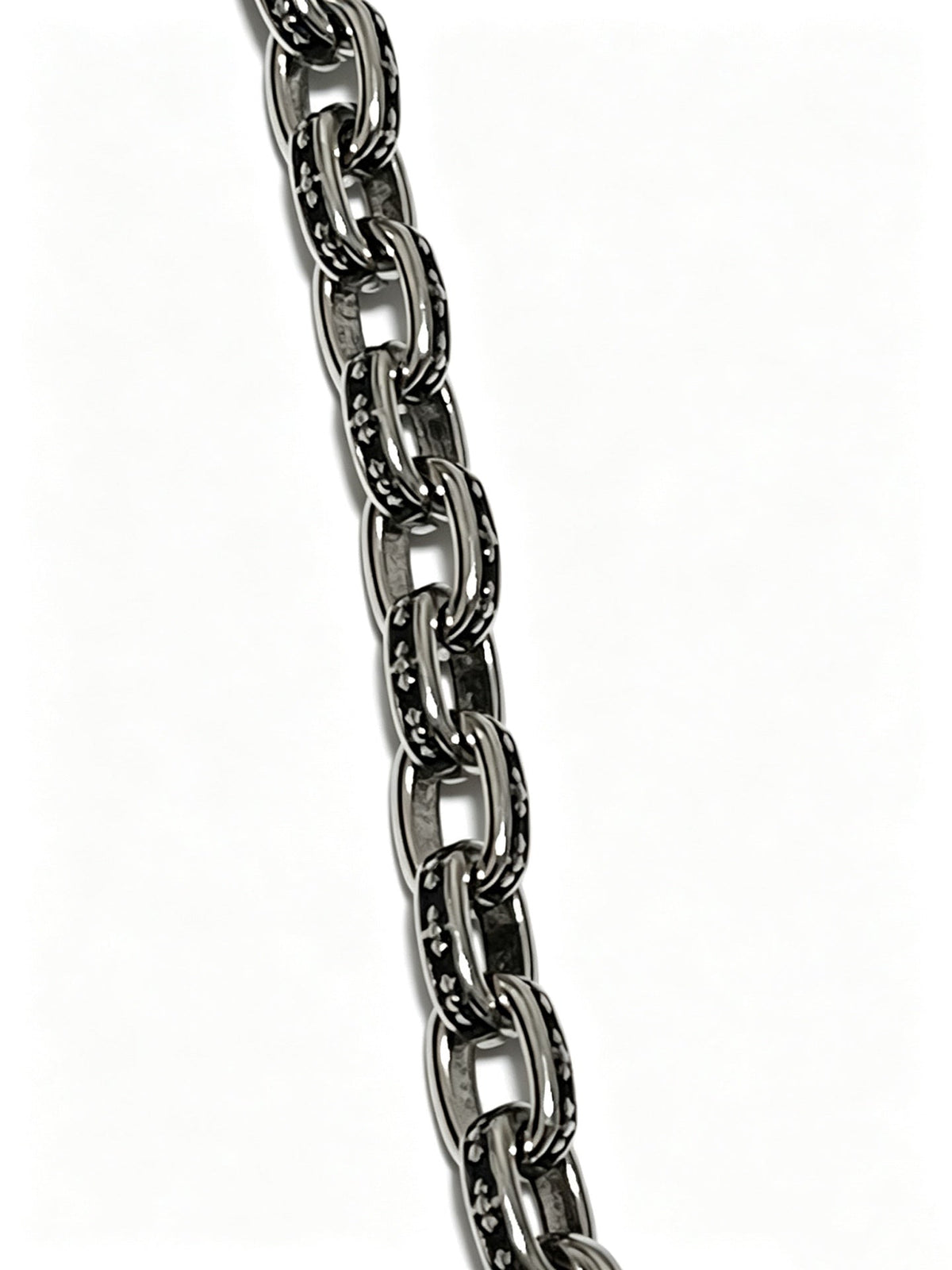 Martin Graham bracelet in polished metal-tone – styled product view