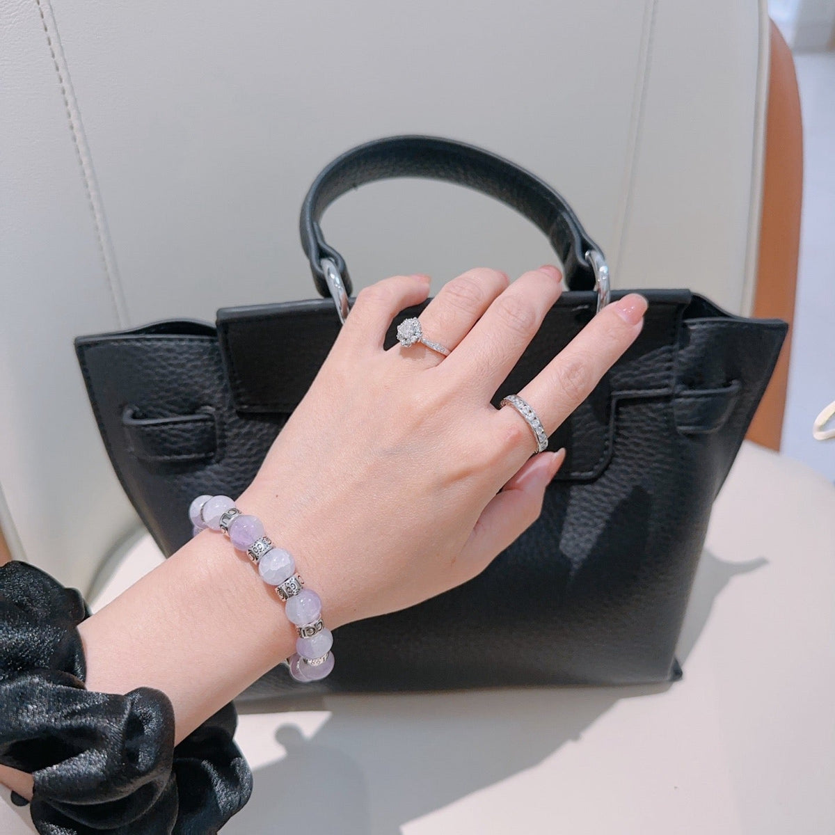 Martin Graham bracelet in polished metal-tone – front product view