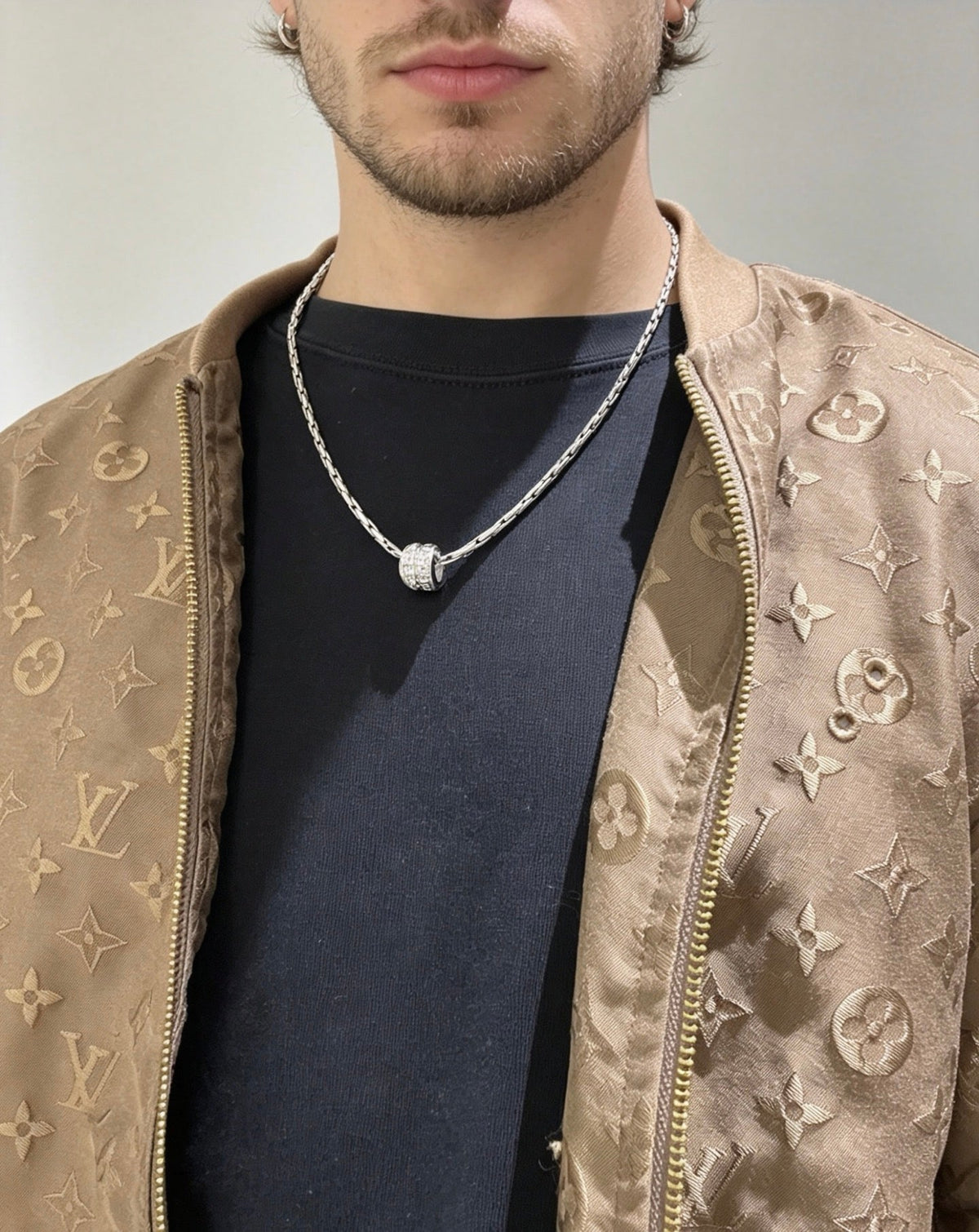 Martin Graham ring in polished metal-tone – front product view